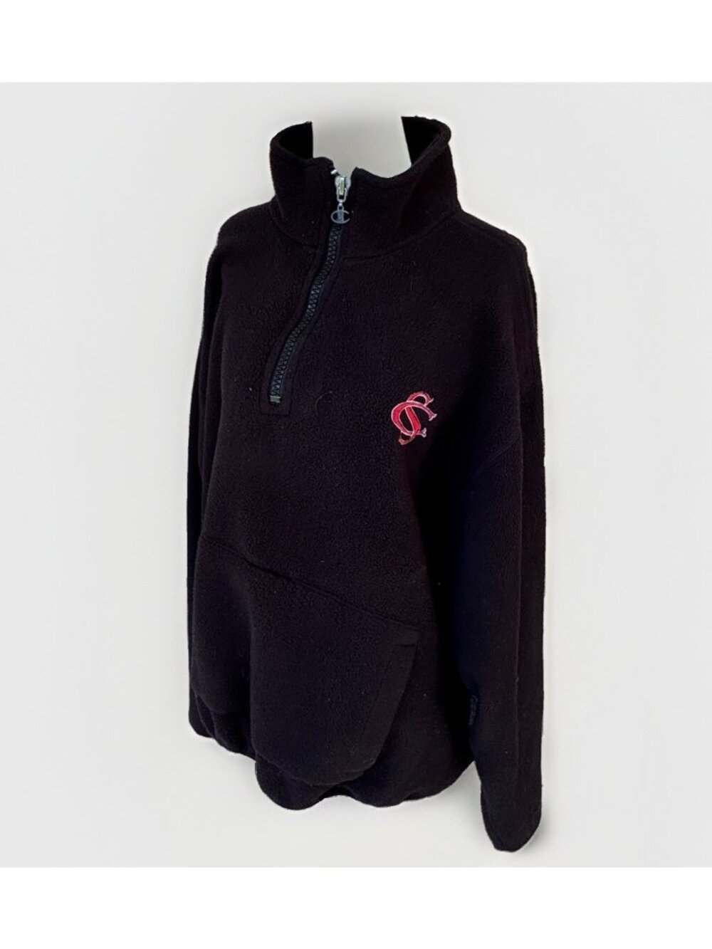 VINTAGE 90s University of South Carolina Gamecocks 1/4 Zip Fleece Pullover Large